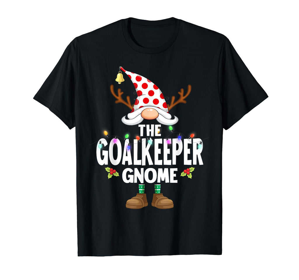 Matching Goalkeeper Gnome Pajama T-Shirt - Trendy Graphic Unisex - T-Shirt, Sweatshirt, Hoodie