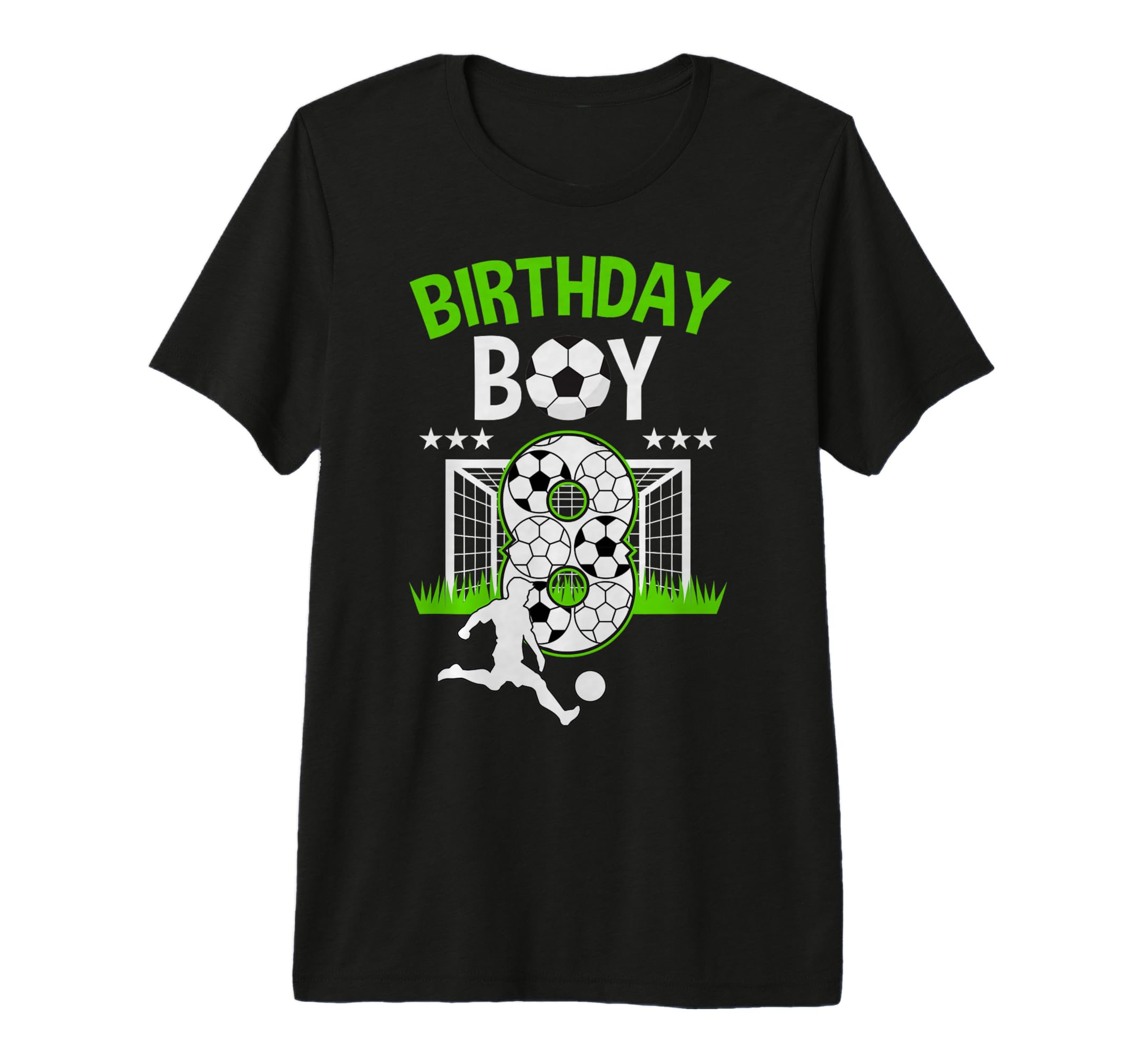 Birthday Soccer 8 Year Old Who Loves T-Shirt - Streetwear Style for Adults - T-Shirt, Sweatshirt, Hoodie