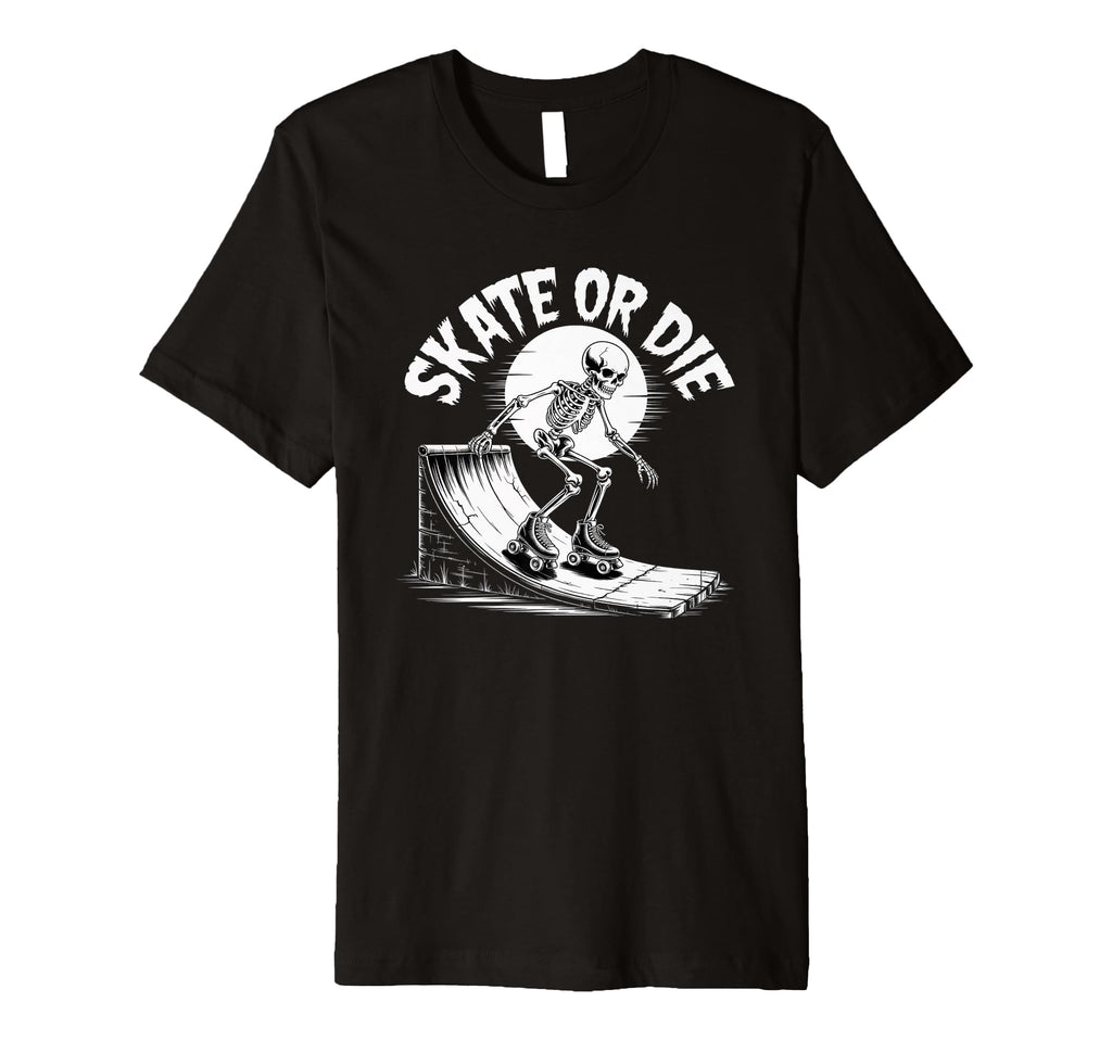 Roller Skate Roller Skating Halloween T-Shirt - Novelty Apparel Unisex - T-Shirt, Sweatshirt, Hoodie