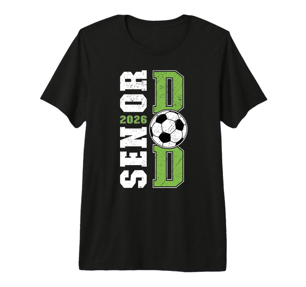 Mens Soccer Senior Dad Senior Soccer T-Shirt - Streetwear Style for Adults - T-Shirt, Sweatshirt, Hoodie