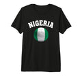 Nigeria Soccer Tri Blend T-Shirt - Trendy Graphic Unisex - T-Shirt, Sweatshirt, Hoodie