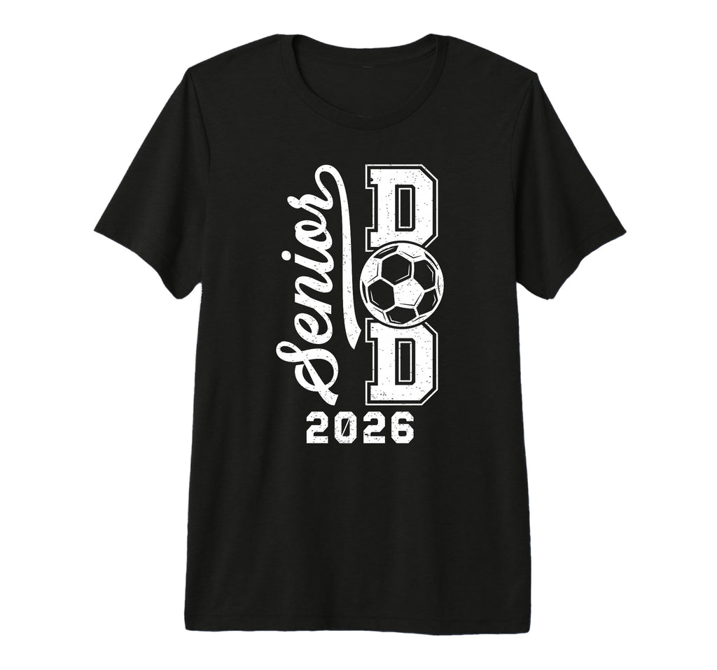 Mens Soccer Senior Dad Senior Soccer T-Shirt - Trendy Graphic Men Women - T-Shirt, Sweatshirt, Hoodie