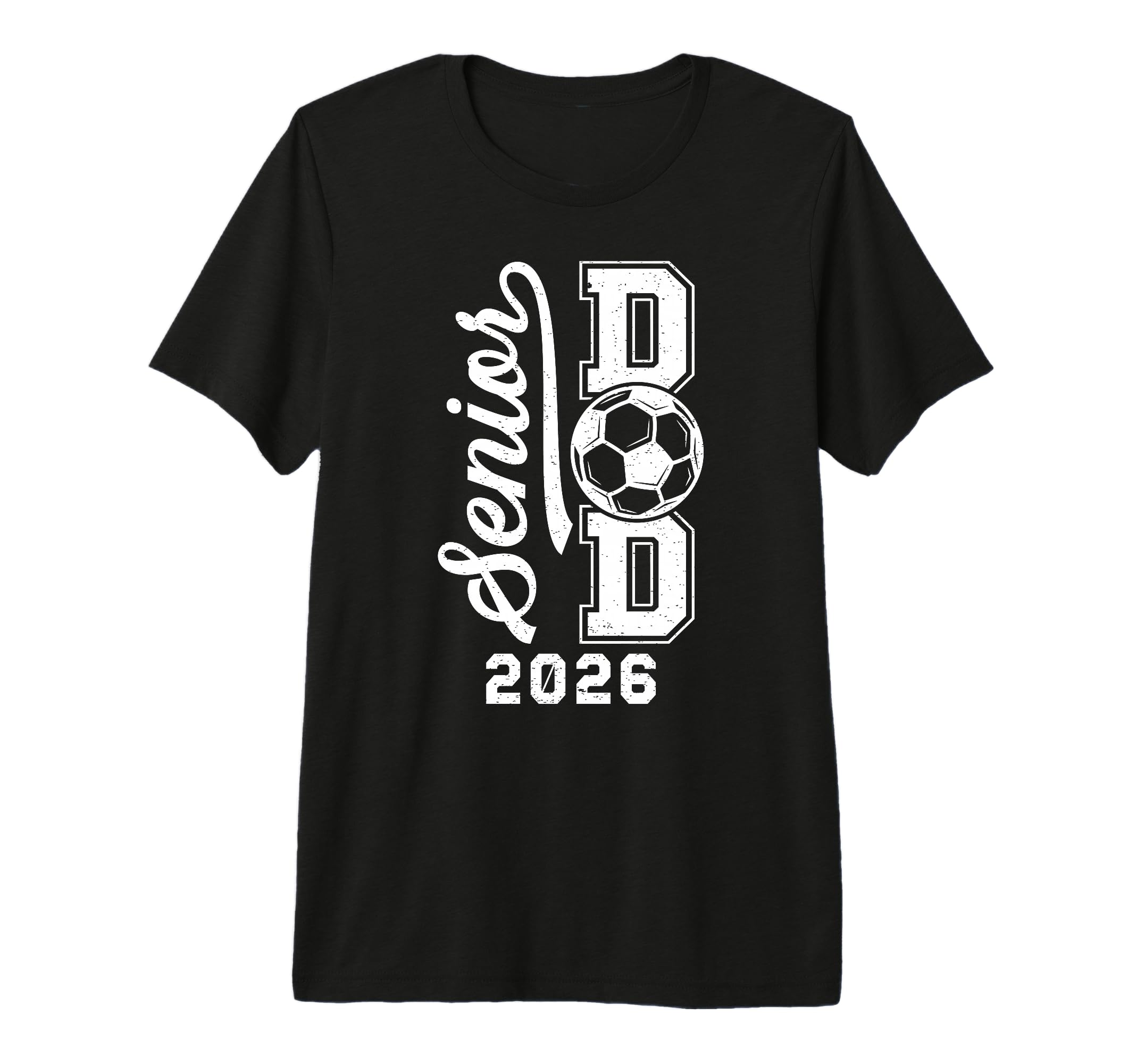 Mens Soccer Senior Dad Senior Soccer T-Shirt - Novelty Apparel for Adults - T-Shirt, Sweatshirt, Hoodie