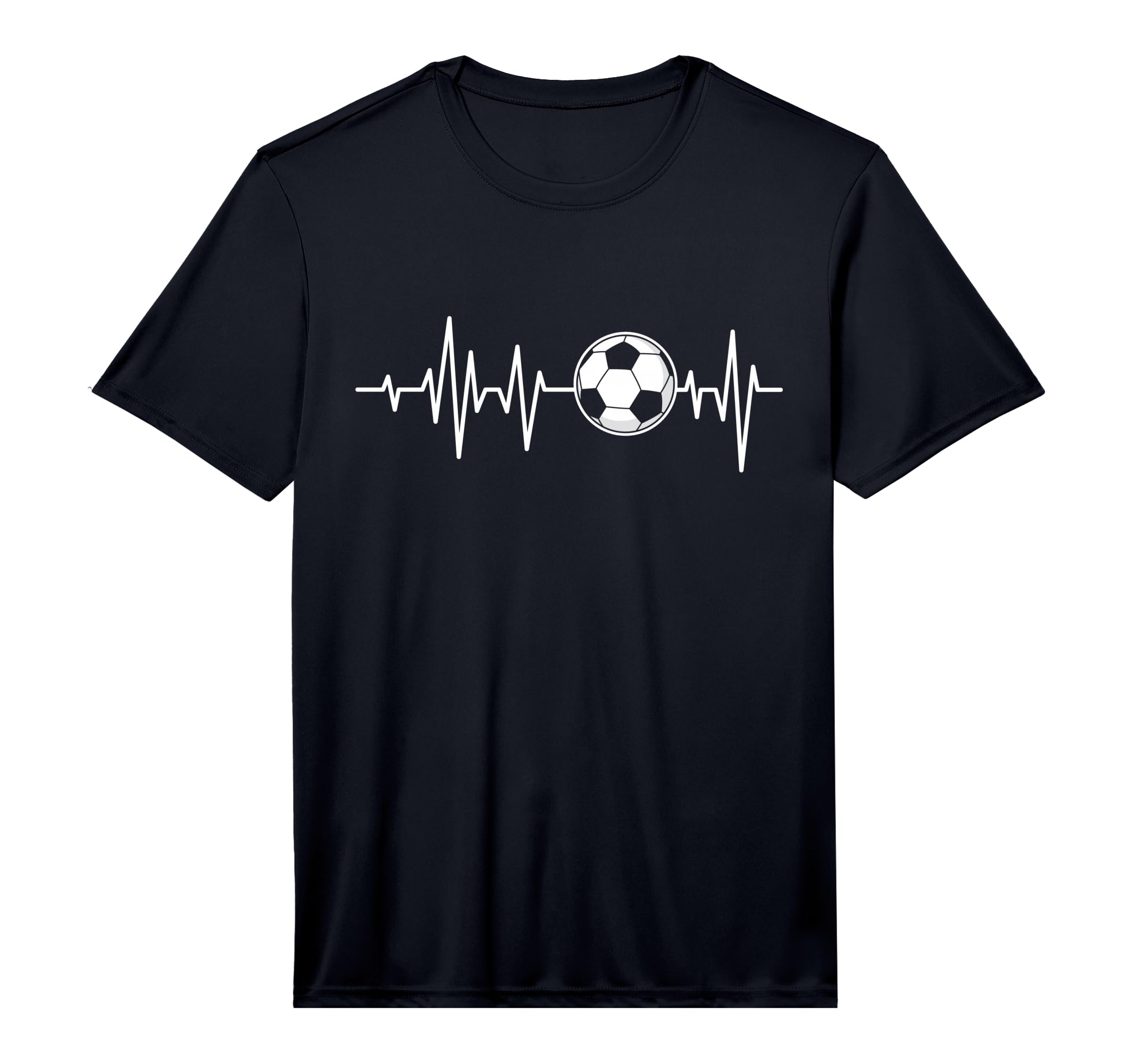 Soccer Heartbeat Soccer Lover Soccer T-Shirt - Minimalist Print for Adults - T-Shirt, Sweatshirt, Hoodie