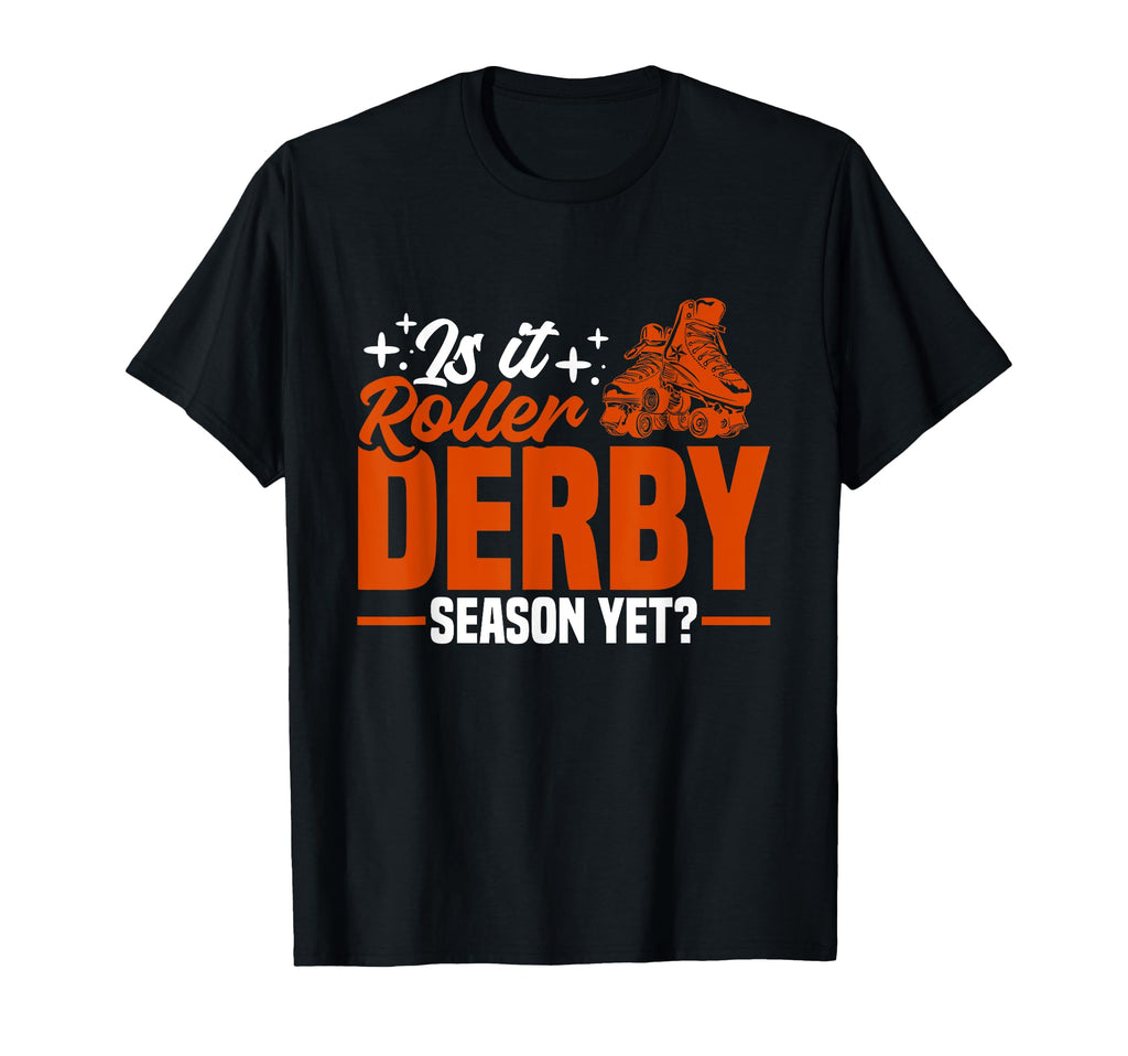 Roller Derby Skate Colorful Roller Skating T-Shirt - Trendy Graphic Unisex - T-Shirt, Sweatshirt, Hoodie
