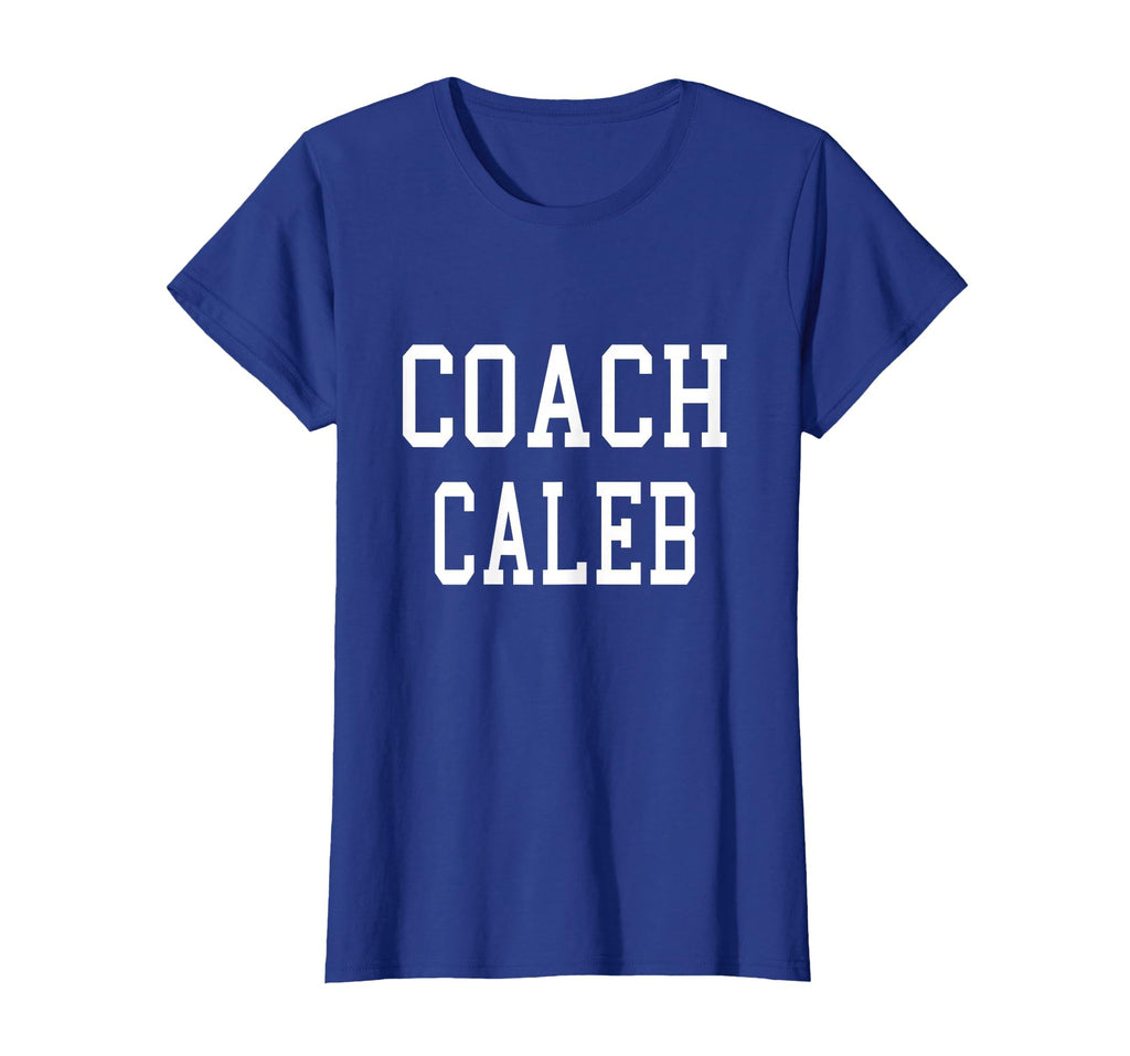 Coach Caleb Custom Football Soccer T-Shirt - Novelty Apparel Men Women - T-Shirt, Sweatshirt, Hoodie