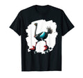 Funny Ostrich Roller Skates Ostrich T-Shirt - Minimalist Print for Adults - T-Shirt, Sweatshirt, Hoodie