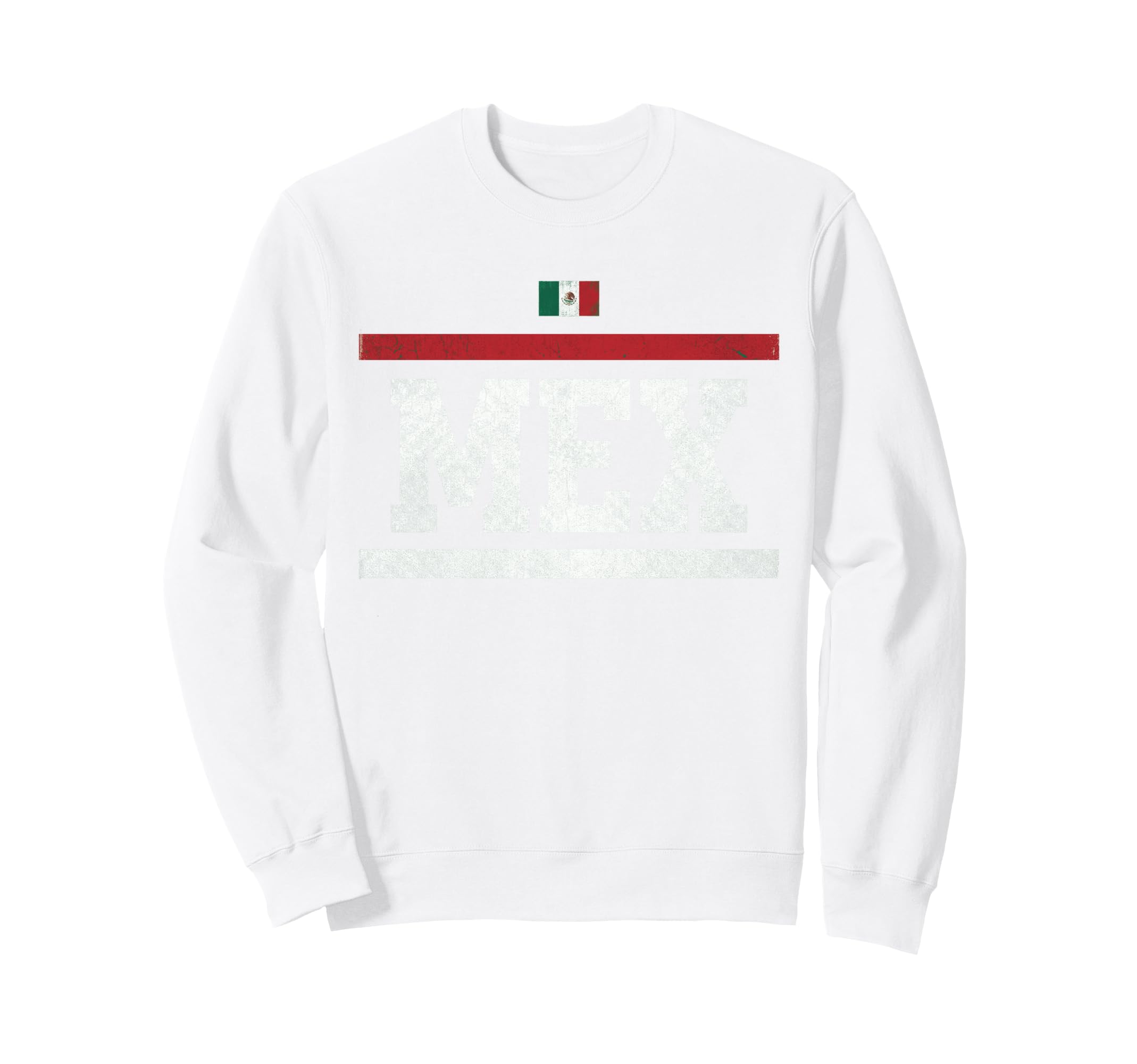 Mexico Flag Mexican Hispanic Pride Sweatshirt - Graphic Print Unisex - T-Shirt, Sweatshirt, Hoodie