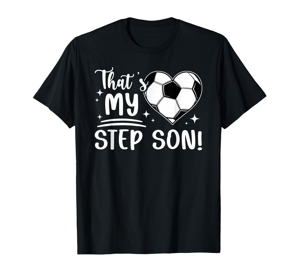 Proud Soccer Step Mom Soccer Player T-Shirt - Unique Graphic for Adults - T-Shirt, Sweatshirt, Hoodie