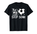 Proud Soccer Step Mom Soccer Player T-Shirt - Unique Graphic for Adults - T-Shirt, Sweatshirt, Hoodie