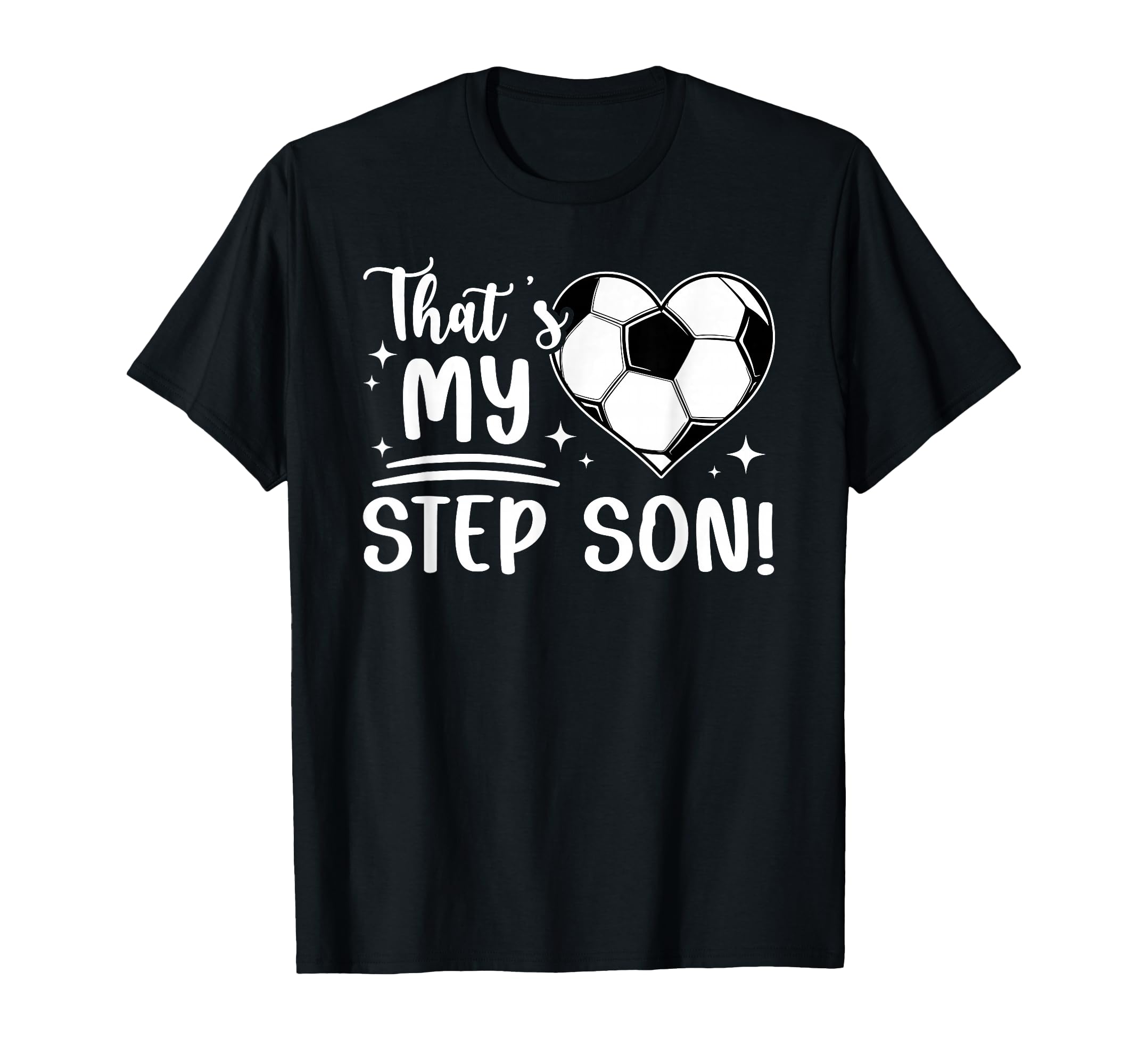 Proud Soccer Step Mom Soccer Player T-Shirt - Unique Graphic for Adults - T-Shirt, Sweatshirt, Hoodie