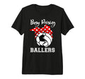Busy Raising Ballers Funny Soccer T-Shirt - Custom Art Print Unisex - T-Shirt, Sweatshirt, Hoodie