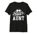 Soccer Aunt Tri Blend T-Shirt - Graphic Print Men Women - T-Shirt, Sweatshirt, Hoodie