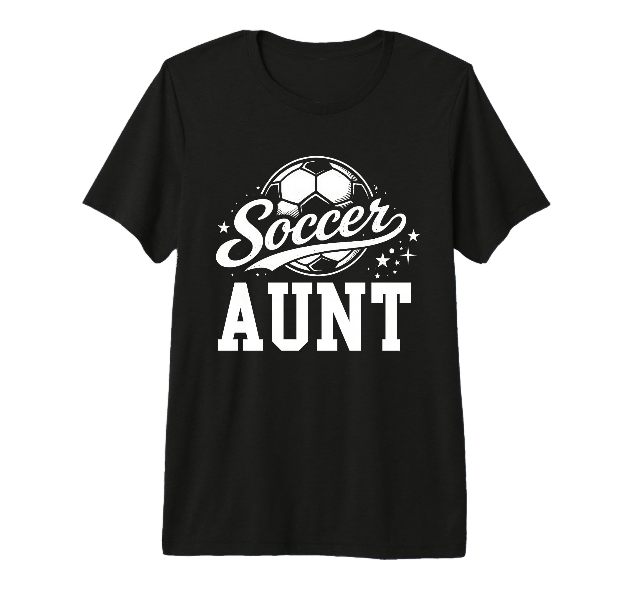 Soccer Aunt Tri Blend T-Shirt - Graphic Print Men Women - T-Shirt, Sweatshirt, Hoodie
