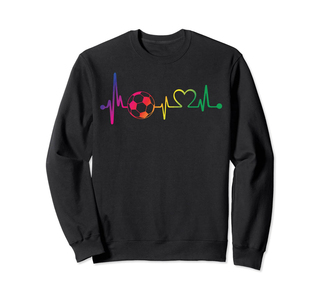 Heartbeat Soccer Fans Soccer Sweatshirt - Streetwear Style for Adults - T-Shirt, Sweatshirt, Hoodie