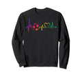 Heartbeat Soccer Fans Soccer Sweatshirt - Streetwear Style for Adults - T-Shirt, Sweatshirt, Hoodie
