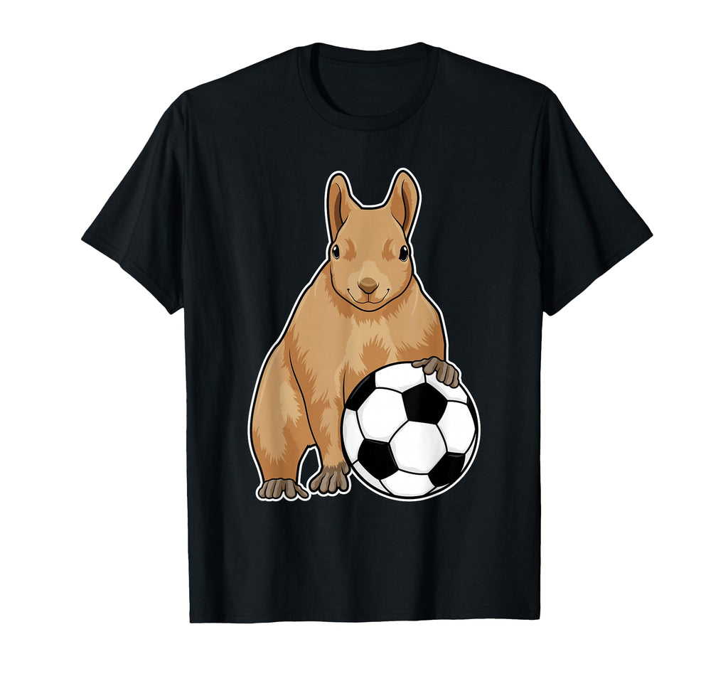 Squirrel Soccer Player Soccer Sports T-Shirt - Trendy Graphic Men Women - T-Shirt, Sweatshirt, Hoodie