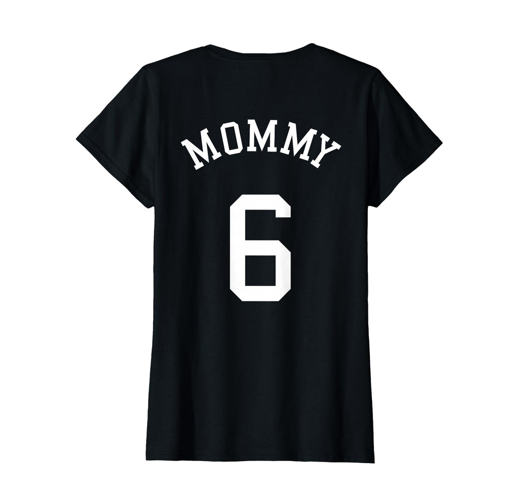 Mommy 6 Rugby Mother Soccer Volleyball T-Shirt - Trendy Graphic for Adults - T-Shirt, Sweatshirt, Hoodie
