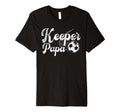 Mens Soccer Keeper Papa Soccer T-Shirt - Custom Art Print for Adults - T-Shirt, Sweatshirt, Hoodie