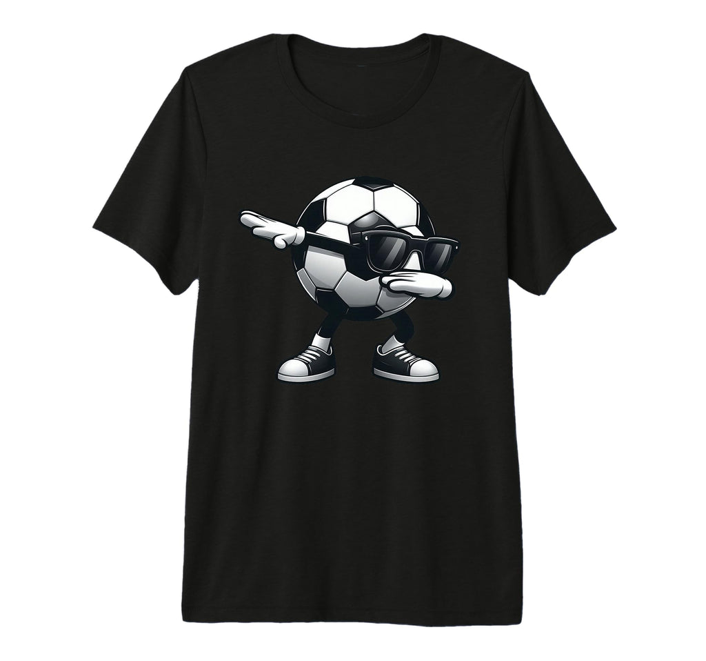 Dabbing Soccer Ball Soccer Sports T-Shirt - Streetwear Style for Adults - T-Shirt, Sweatshirt, Hoodie