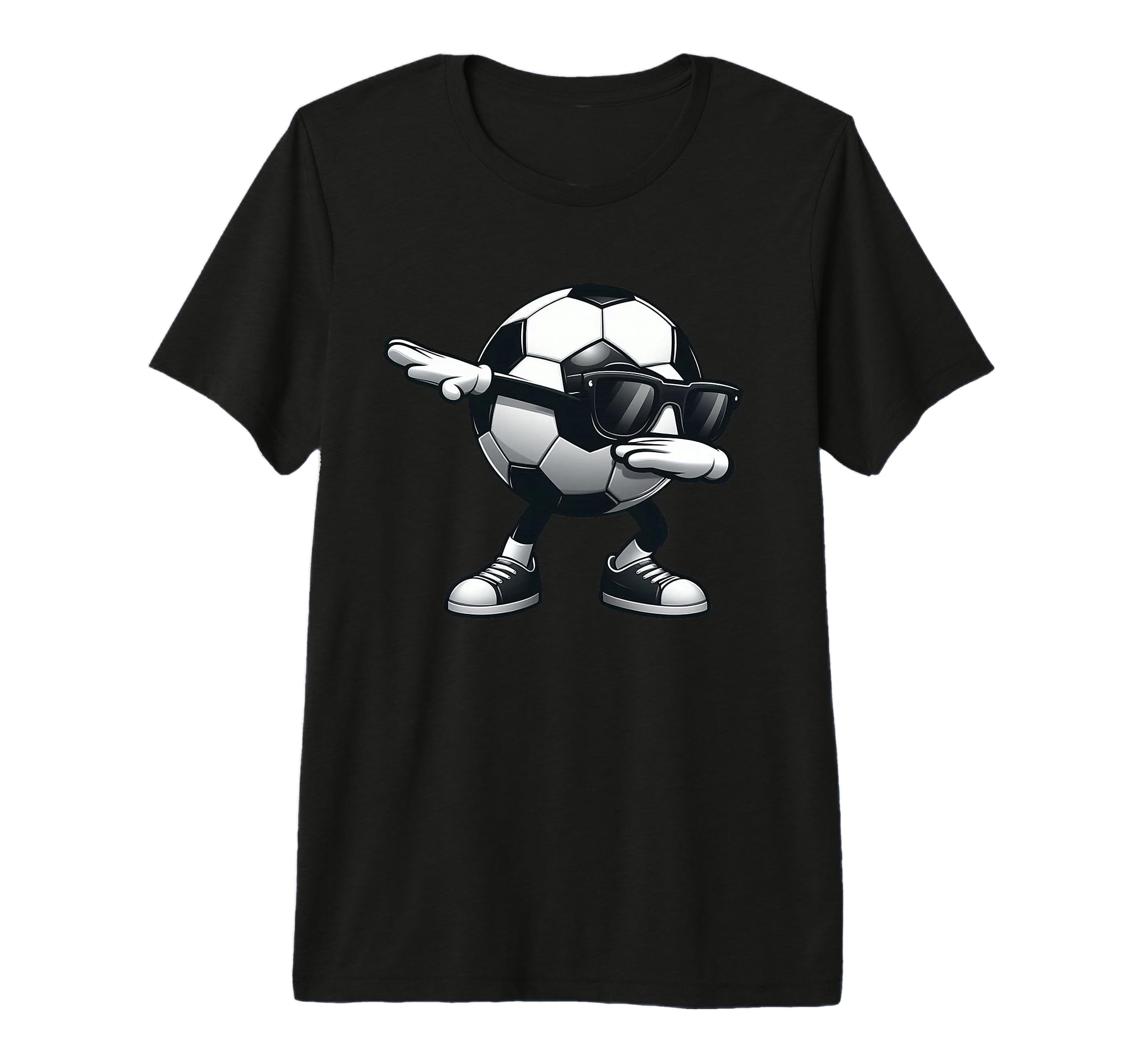 Dabbing Soccer Ball Soccer Sports T-Shirt - Streetwear Style for Adults - T-Shirt, Sweatshirt, Hoodie