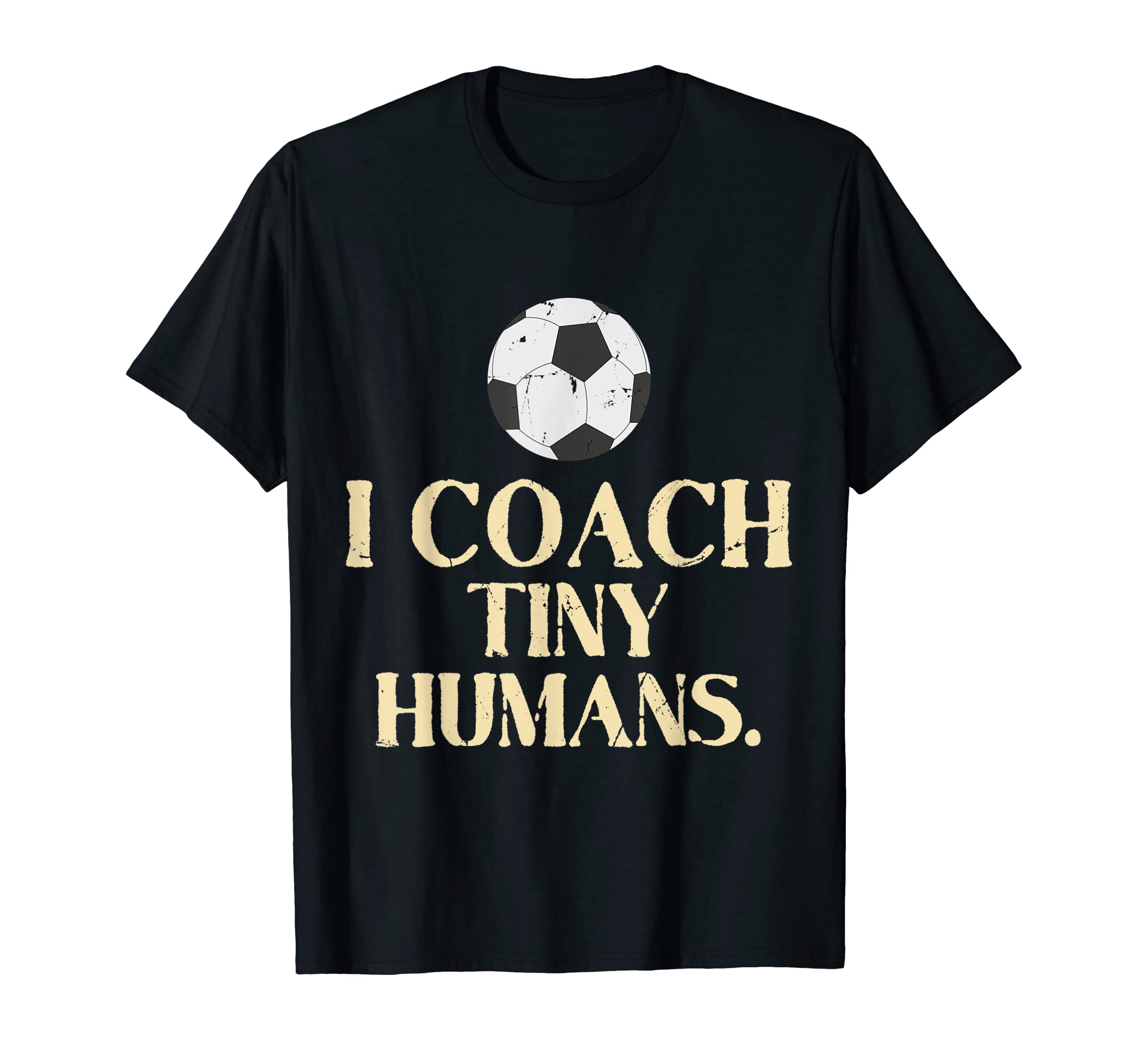 Soccer Coach Tiny Humans Soccer Game T-Shirt - Minimalist Print for Adults - T-Shirt, Sweatshirt, Hoodie
