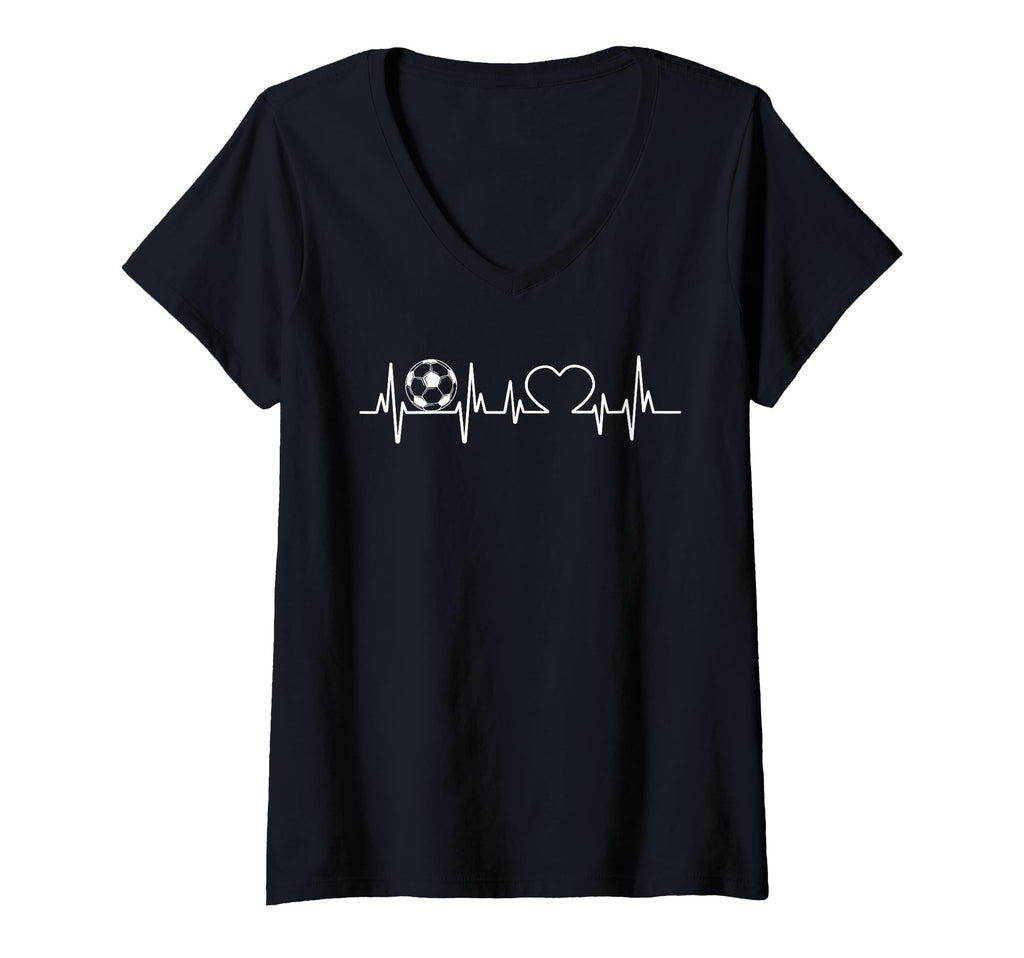 Soccer Heart Beat Pulse Play T-Shirt - Casual Everyday Wear for Adults - T-Shirt, Sweatshirt, Hoodie