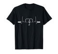 Foosball Goalkeeper Heartbeat Table T-Shirt - Custom Art Print for Adults - T-Shirt, Sweatshirt, Hoodie