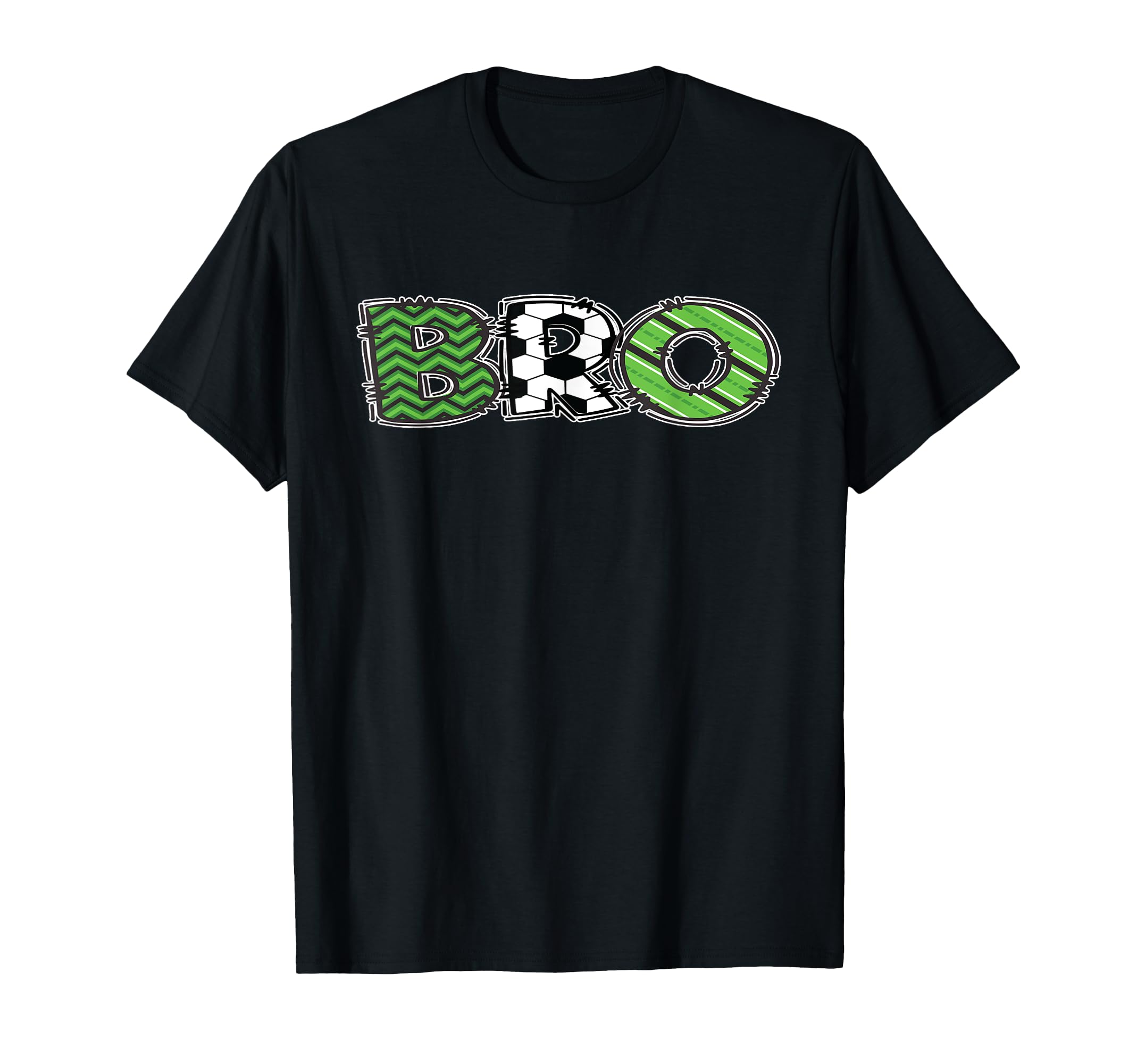 Soccer Brother Bro Birthday Party T-Shirt - Minimalist Print Unisex - T-Shirt, Sweatshirt, Hoodie
