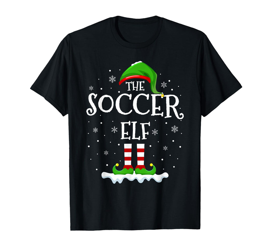 Soccer Elf Squad Family Matching T-Shirt - Minimalist Print Men Women - T-Shirt, Sweatshirt, Hoodie