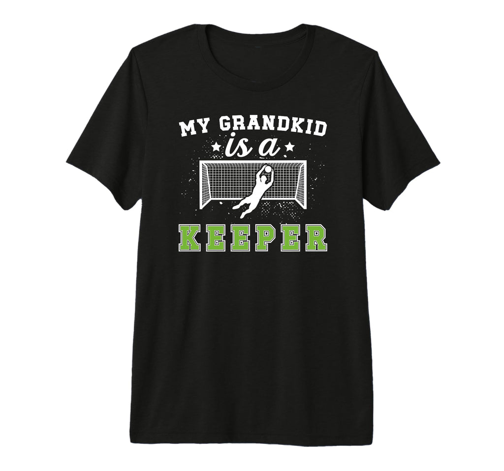 Mens Proud Soccer Goalkeeper Grandpa T-Shirt - Minimalist Print for Adults - T-Shirt, Sweatshirt, Hoodie