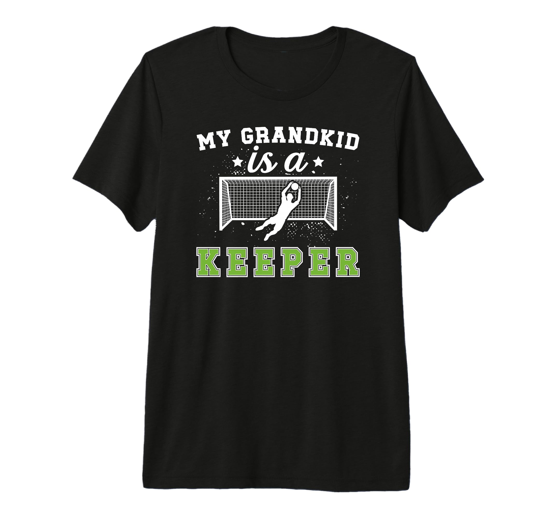Mens Proud Soccer Goalkeeper Grandpa T-Shirt - Minimalist Print for Adults - T-Shirt, Sweatshirt, Hoodie
