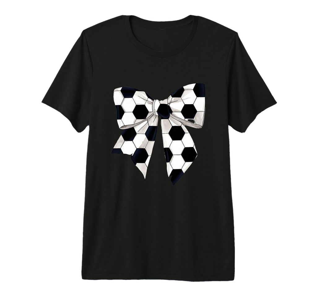 Soccer Coquette Tri Blend T-Shirt - Trendy Graphic for Adults - T-Shirt, Sweatshirt, Hoodie