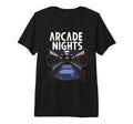 Arcade Nights Gamer Love 80S 90S Gaming T-Shirt - Aesthetic Graphic Unisex - T-Shirt, Sweatshirt, Hoodie