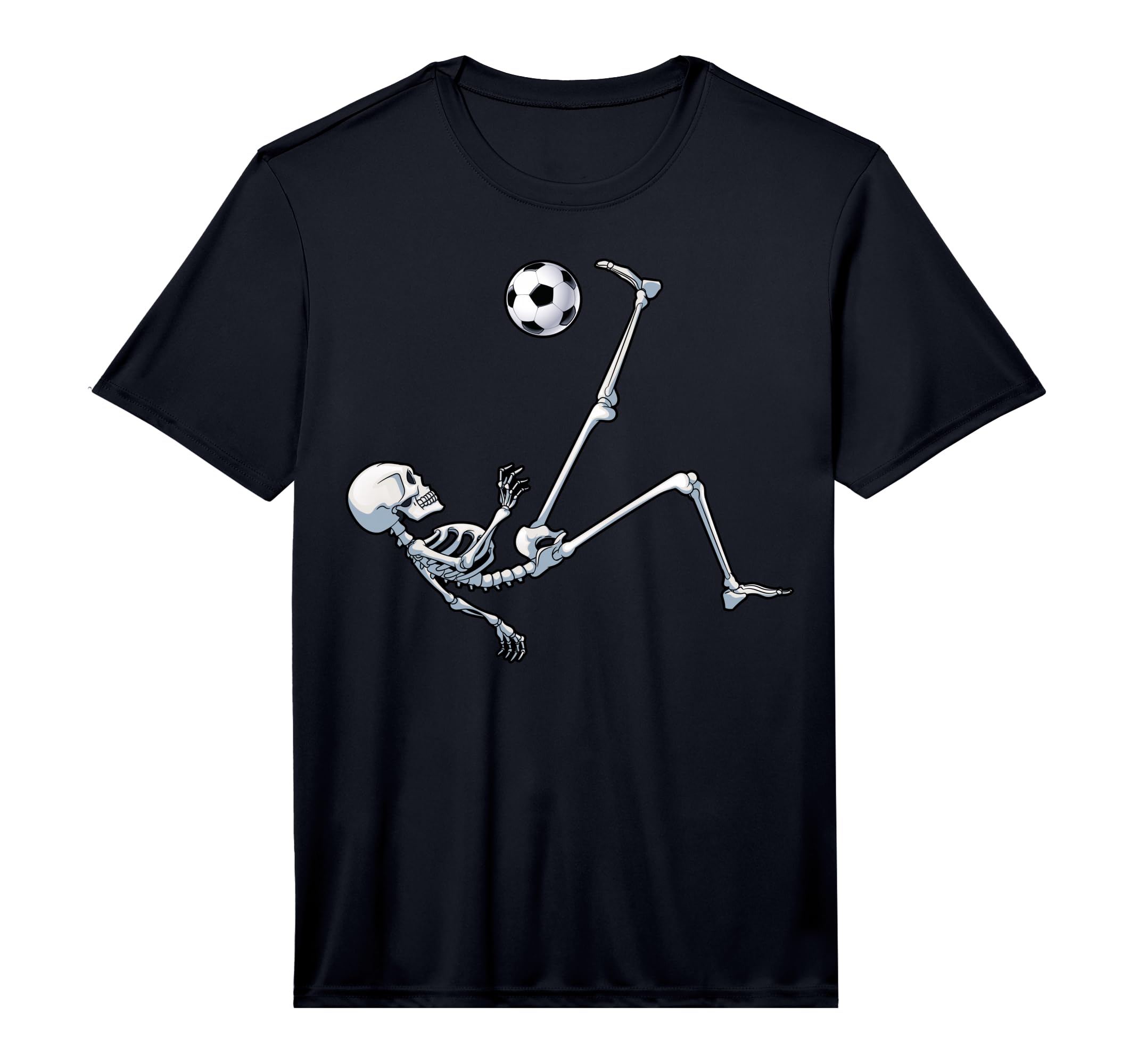 Skeleton Soccer Football Halloween Costume T-Shirt - Graphic Print Unisex - T-Shirt, Sweatshirt, Hoodie