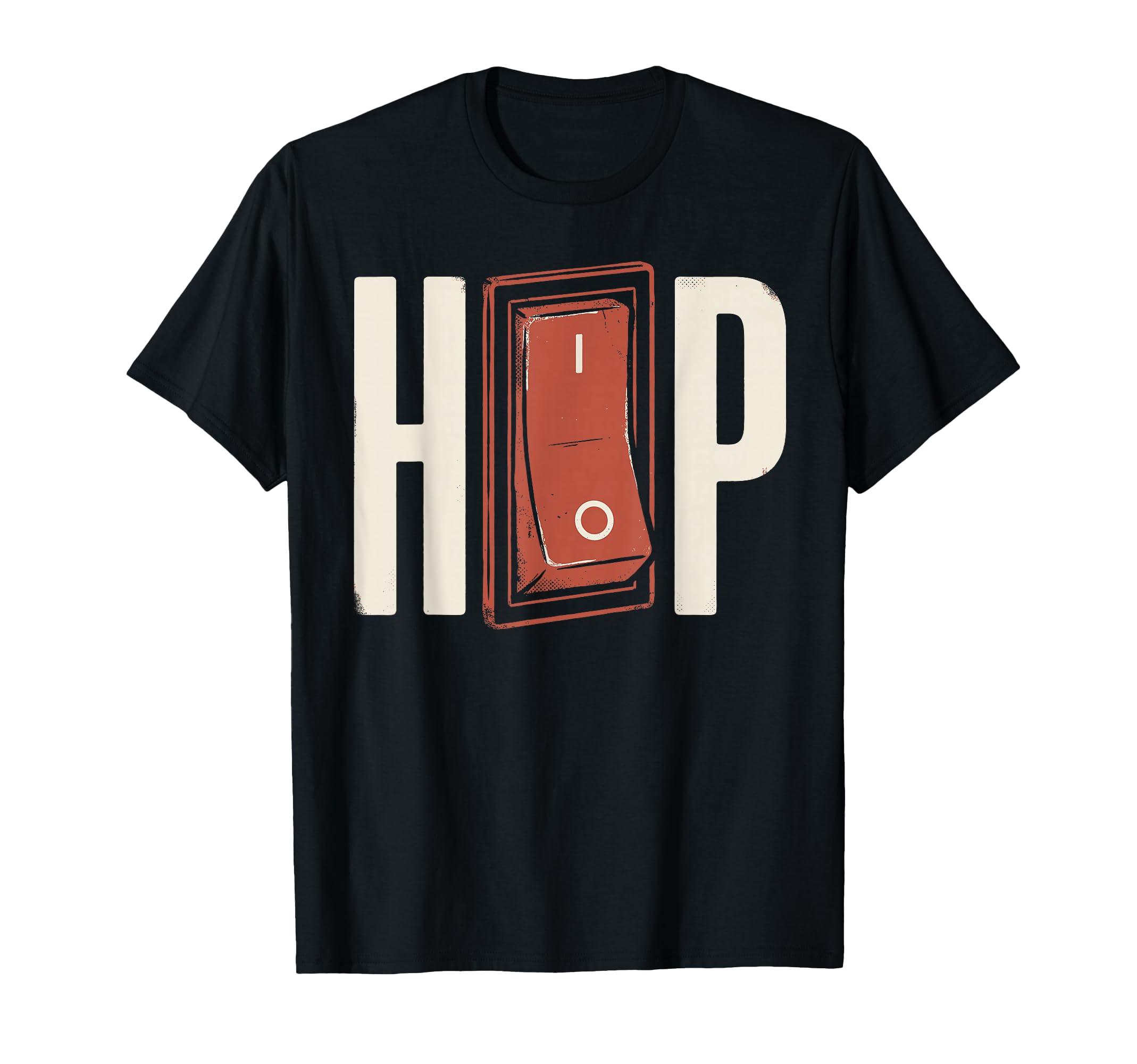Hip Hop Light Switch Funny Old School T-Shirt - Trendy Graphic Men Women - T-Shirt, Sweatshirt, Hoodie
