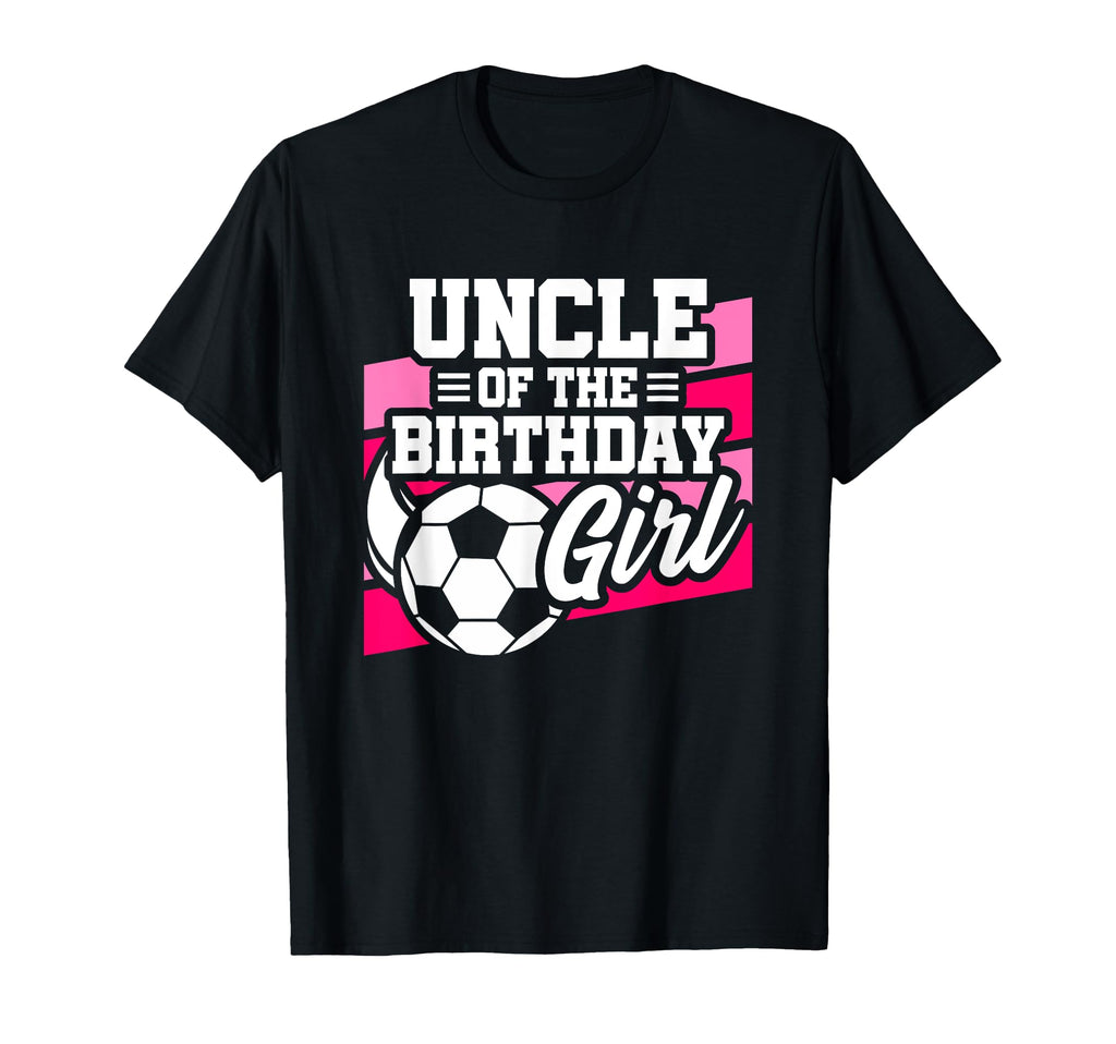 Soccer Birthday Birthday Uncle T-Shirt - Minimalist Print for Adults - T-Shirt, Sweatshirt, Hoodie