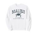 Malibu California Beach Surf Club Sweatshirt - Streetwear Style for Adults - T-Shirt, Sweatshirt, Hoodie