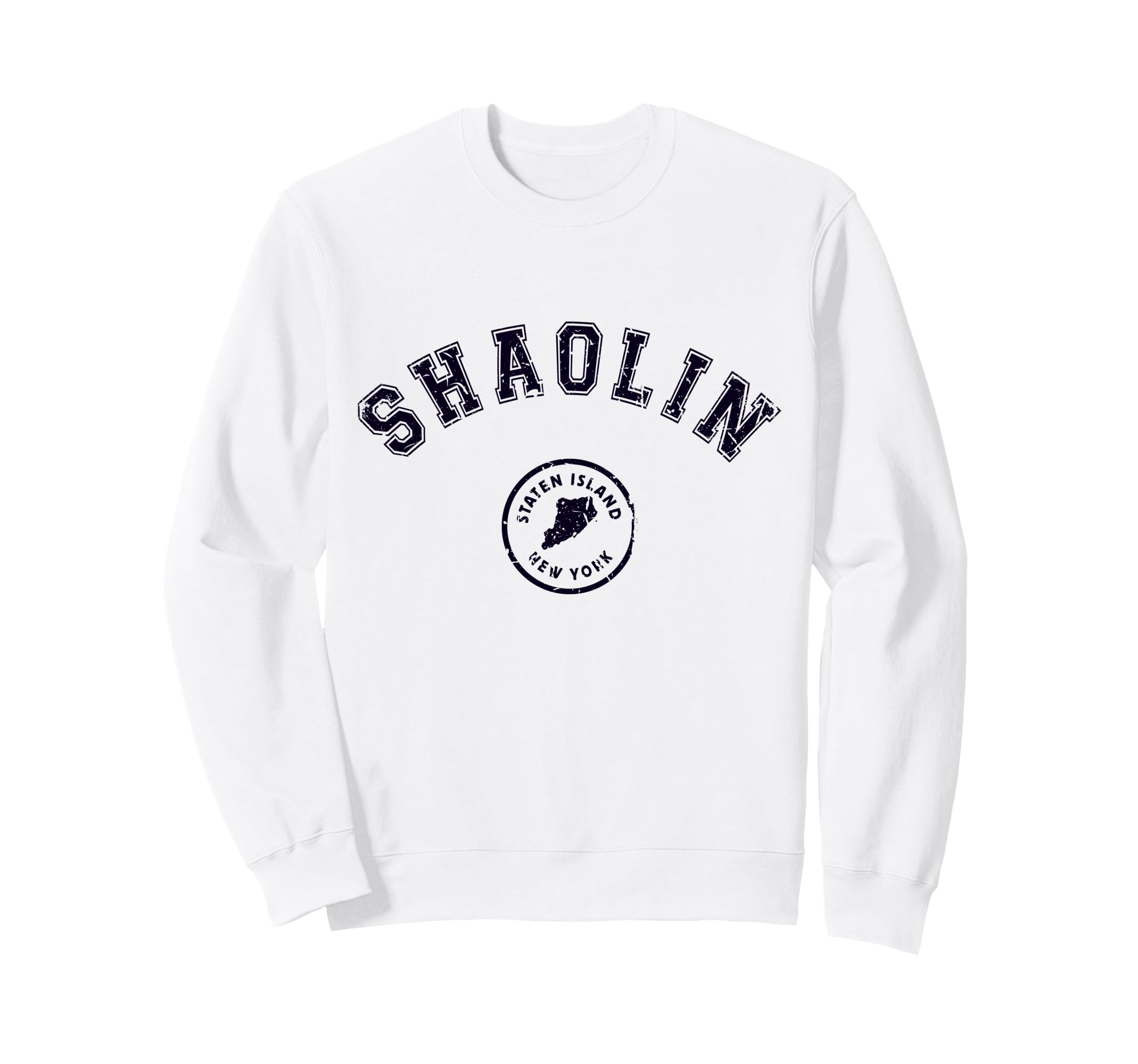 Staten Island Shaolin Old School Hip Hop Sweatshirt - Graphic Print Unisex - T-Shirt, Sweatshirt, Hoodie