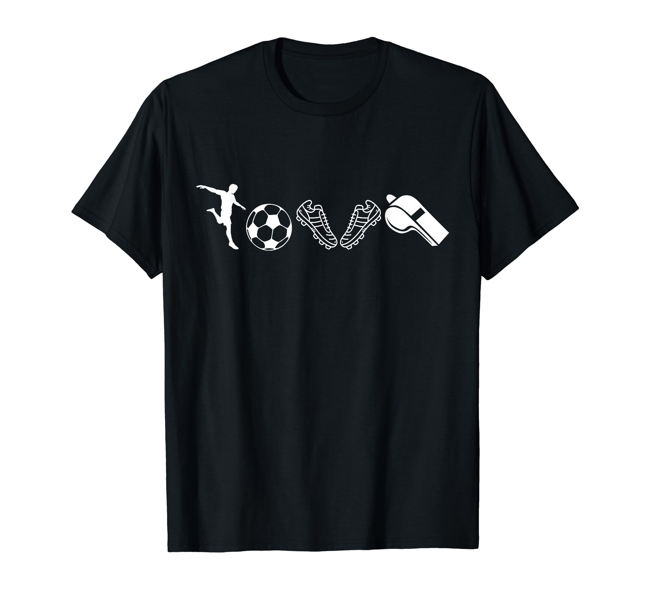 Love Soccer I Love Soccer Sport Player T-Shirt - Aesthetic Graphic Unisex - T-Shirt, Sweatshirt, Hoodie
