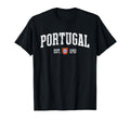 Portugal Est 1143 Portuguese Flag T-Shirt - Custom Art Print Men Women - T-Shirt, Sweatshirt, Hoodie