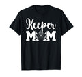 Hockey Keeper Mom Ice Hockey Goalie T-Shirt - Minimalist Print Men Women - T-Shirt, Sweatshirt, Hoodie
