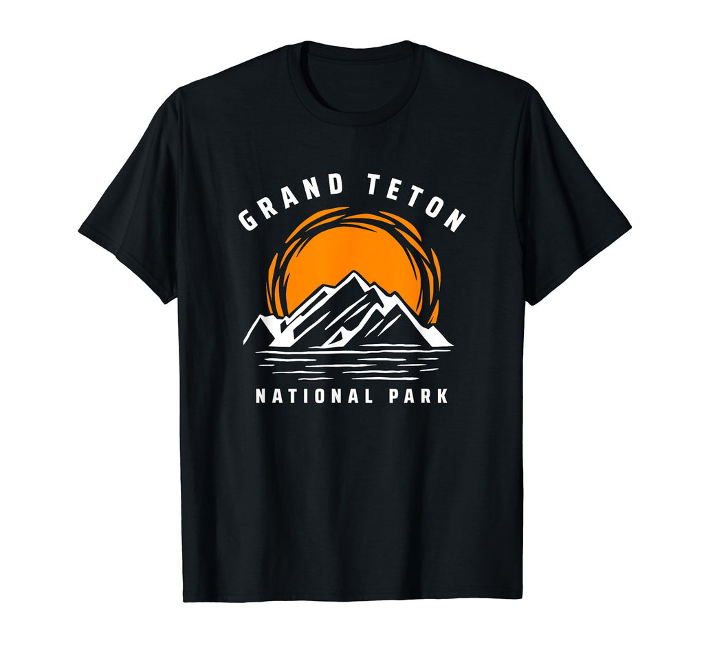 Grand Teton National Park Souvenir T-Shirt - Streetwear Style for Adults - T-Shirt, Sweatshirt, Hoodie
