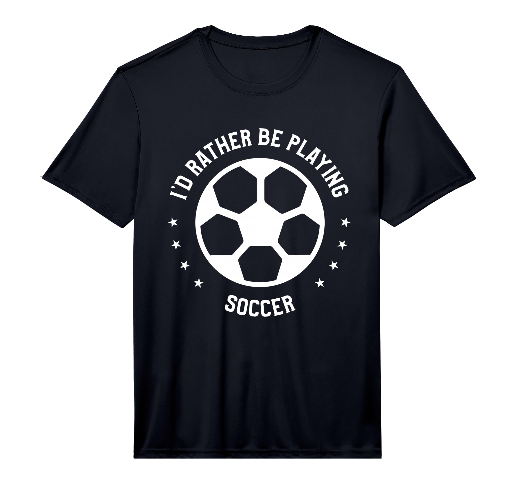 Mens Id Rather Be Playing Soccer T-Shirt - Aesthetic Graphic Men Women - T-Shirt, Sweatshirt, Hoodie