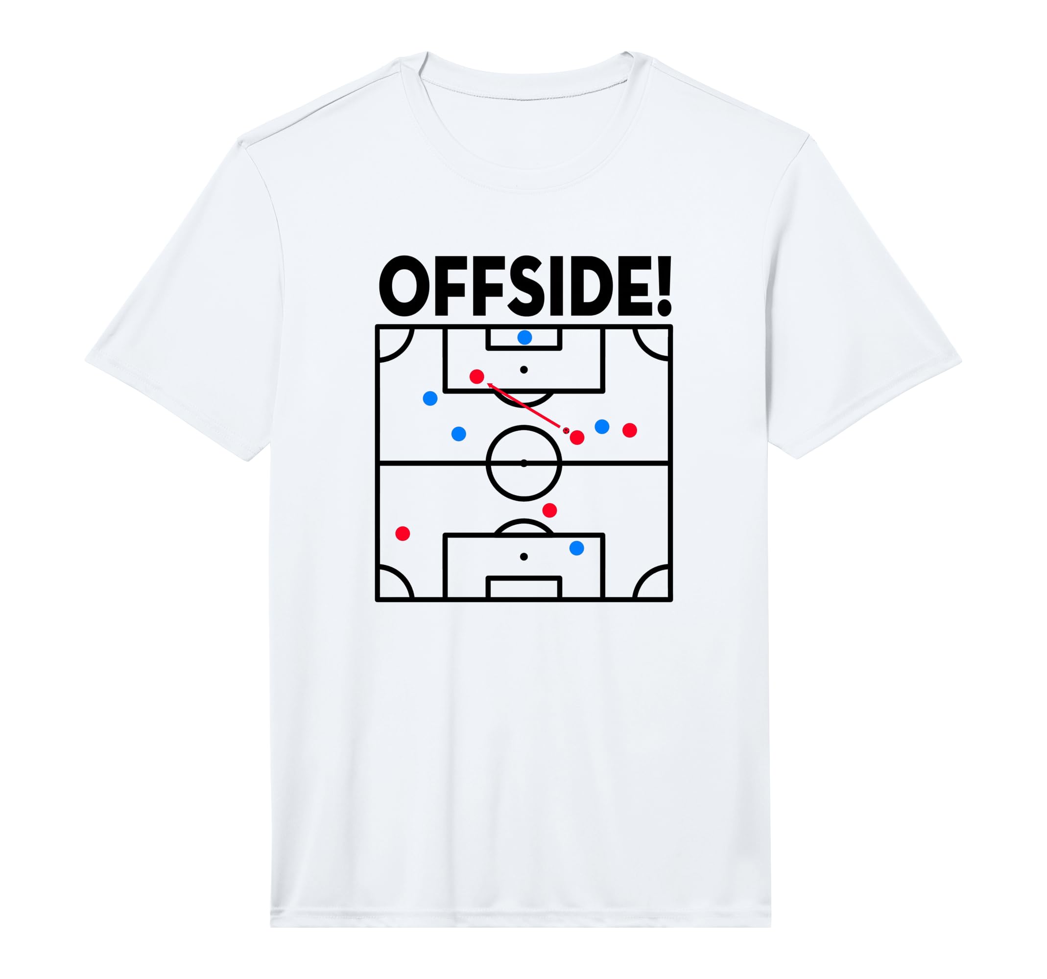 Soccer Fun Soccer Game Offside Rule T-Shirt - Unique Graphic Unisex - T-Shirt, Sweatshirt, Hoodie