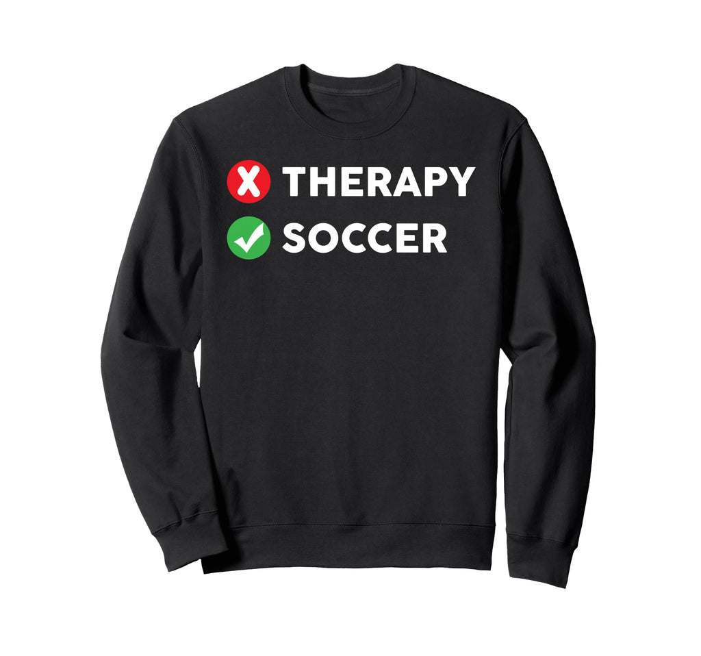 Funny Soccer Fan Coach Player Sweatshirt - Minimalist Print for Adults - T-Shirt, Sweatshirt, Hoodie