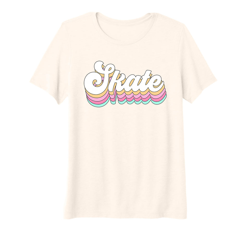Womens Ice Skate Figure Skating Roller T-Shirt - Fun Novelty Design Unisex - T-Shirt, Sweatshirt, Hoodie