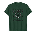 Soccer Hearts Beat Stronger Football T-Shirt - Unique Graphic Men Women - T-Shirt, Sweatshirt, Hoodie
