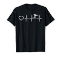 Soccer Heartbeat Heart Soccer Player T-Shirt - Custom Art Print Men Women - T-Shirt, Sweatshirt, Hoodie