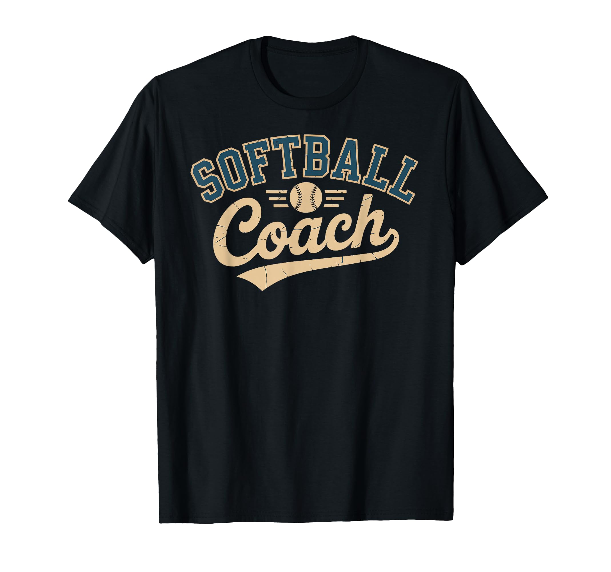 Funny Softball Coach Coaching T-Shirt - Casual Everyday Wear for Adults - T-Shirt, Sweatshirt, Hoodie